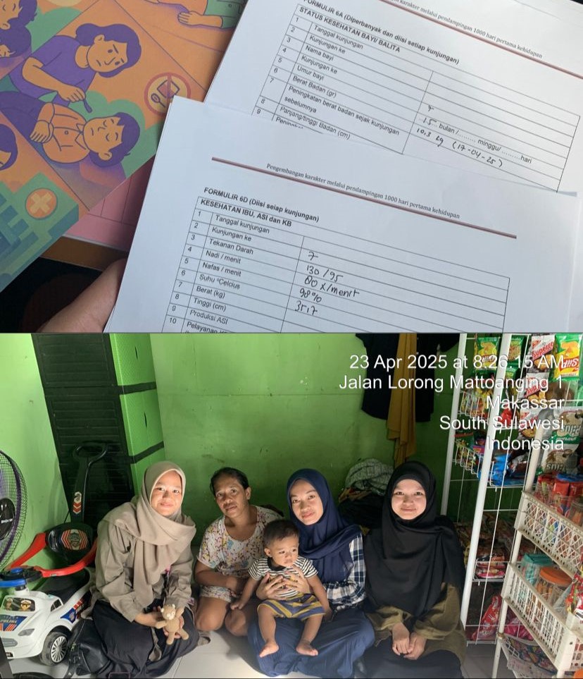 Kunjungan Ke-7 (Pendampingan ketiga) dengan Ibu Fitri dan Adik Yusuf